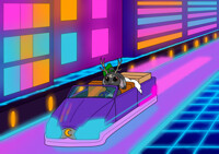 Shiny Grisouille Car