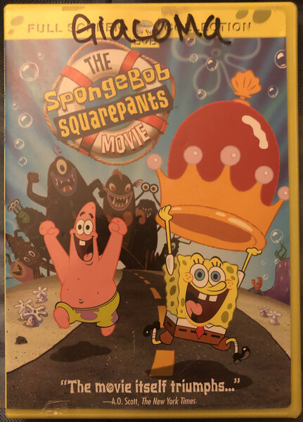 spongebob squarepants dvd