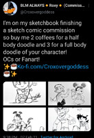 Closes Feb 8th! Ko-Fi doodles!