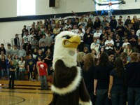National Anthem At Pep-Rally