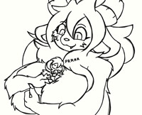 Big auntie fluff