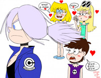 Loud Girls crushing on Trunks
