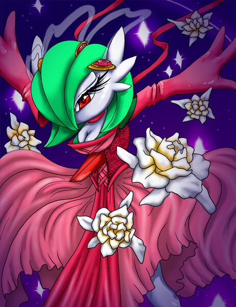 ❄ Kaos Art GX 🦊🎃 on X: Gardevoir 🌷 #Pokemon #fanart #gardevoir   / X