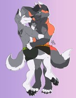 Cuddling (commission)