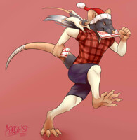 Your mantecol? It's gone [commission]