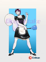 Latex Maid Boy (COMMISSION)