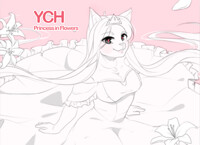 YCH - Princess in Flowers \closed\