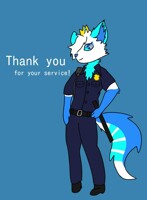 Thank you for your service Local law enforcement.