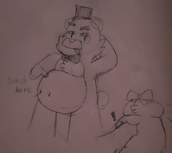 Withered Freddy Belly! by GmBoi -- Fur Affinity [dot] net