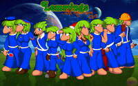 Lemmings Month - The Tribes REDRAWN! by WATheAnum -- Fur Affinity
