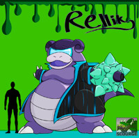 Introducing Rellik, The Cyberpunk Galarian Slowbro