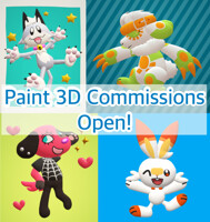 Paint 3D Commissions [CLOSED]