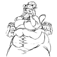 She can't resist! (done YCH)