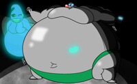 (YCH) Bloated Kiss in the Asylum