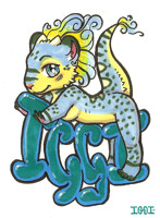 Bubble Iggi Badge