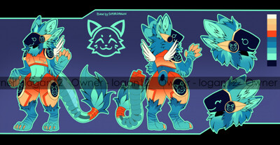 Xaeron the Protogen by Xaeron -- Fur Affinity [dot] net