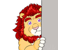 peeking