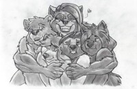 Khaguya's  close Hug