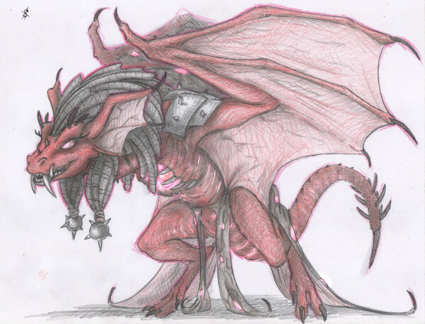 wingless dragon concept