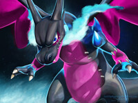 This is my charizard oc named Dabi