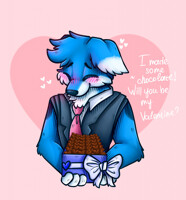 Ready Valentine's Day ych)))