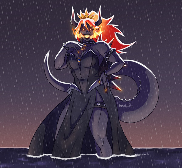 Bowsette Giantess