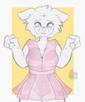 Drenched dress YCH