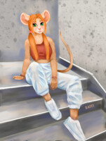 cute little mouse Mia