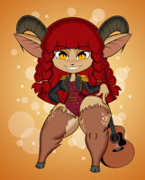 Cybell the Satyr Goblin Bard