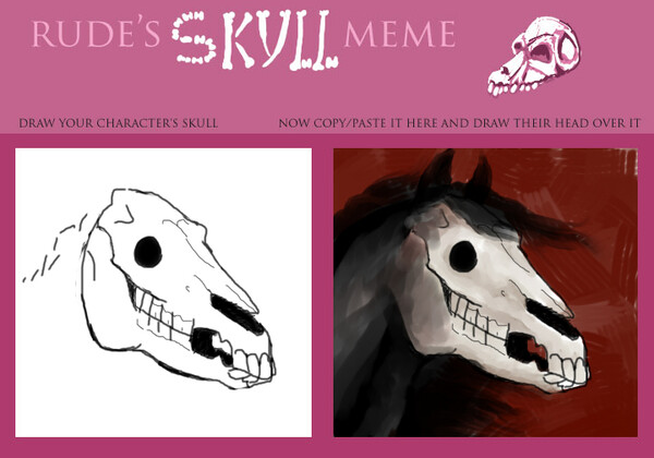 Skull Moai (meme) by masterzoroark666 -- Fur Affinity [dot] net