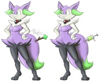 Like a Braixen, but also A Healer