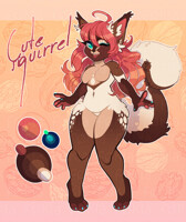 ADOPT 🌺🌰Cute squirrel