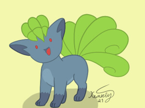 shaymin and shaymin (pokemon) drawn by ancesra