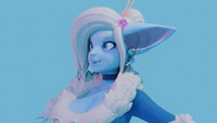 frosty goblin - commission preview 2