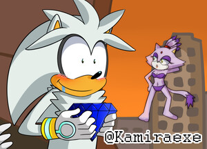 SONIC X - Sonic and Amy Remake by kamira-exe -- Fur Affinity [dot] net