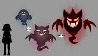 Psychic-type Gastly Family