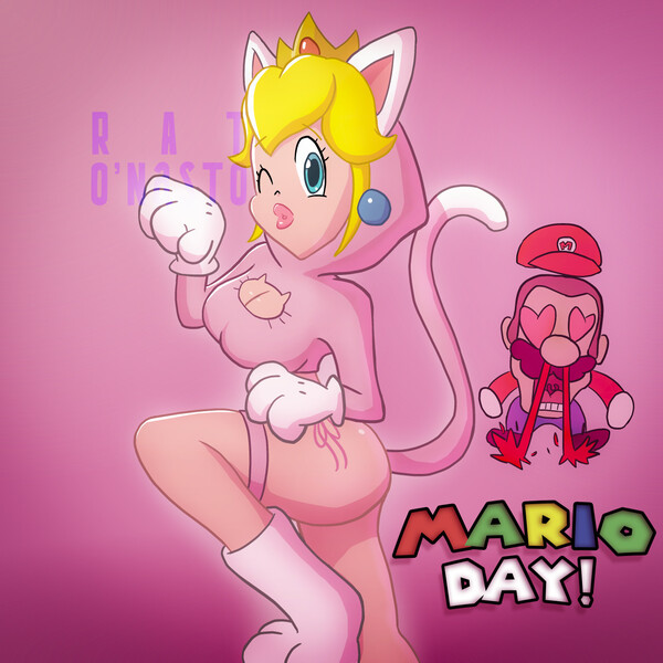 Cat Mario by Just_Peachy15 -- Fur Affinity [dot] net