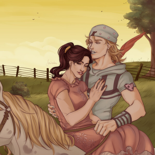 Not enough Steel Ball Run posts, so here's Johnny, Rina and