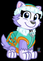 PAW Patrol Rubble vector 6 by RainbowEeveeYT -- Fur Affinity [dot] net