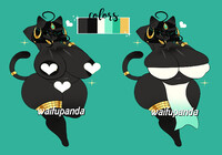 adoptable: egyptian cat girl closed