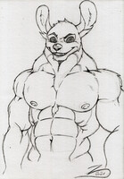 Fanart - Sketch 2021 - Himbo Stitch