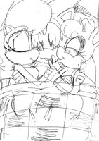 Sonic bunnie sally 3 in bed