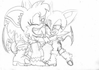 Were-Sapphire and Rouge test