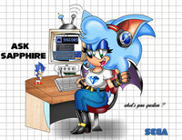 Ask Sapphire The Hedgebat on Discord