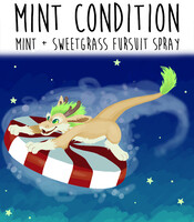 Mint Condition Fursuit Spray Label
