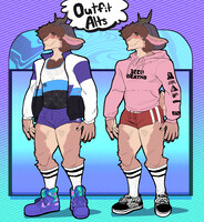 Floofy Outfit Variants