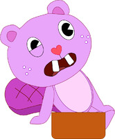 Toothy Tired With Bucket (Toothy's Egg Catch)