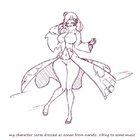 Seras cosplay Vibing