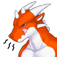 A hungry dragon (anthro)