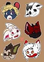 Group of emotes